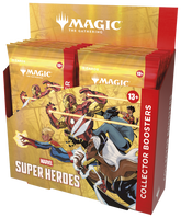 MTG Marvel Super Heroes Collector Booster Box 12 Packs English Sealed