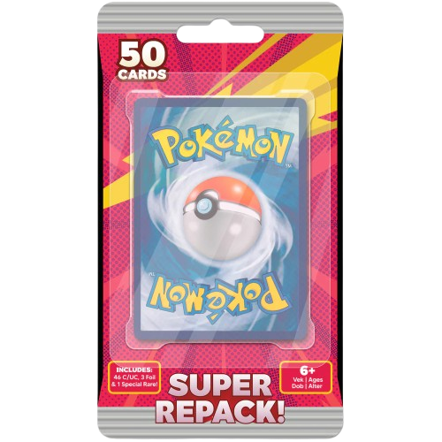 Saivix Super Repack 50 – Pokémon TCG | 50 Cards Per Pack