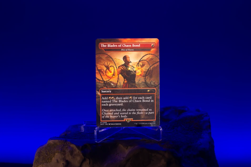 MTG Secret Lair x God of War Greek Saga Non-Foil English Sealed Kratos