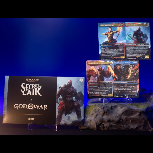 MTG Secret Lair x God of War Norse Saga Non-Foil English Sealed Kratos