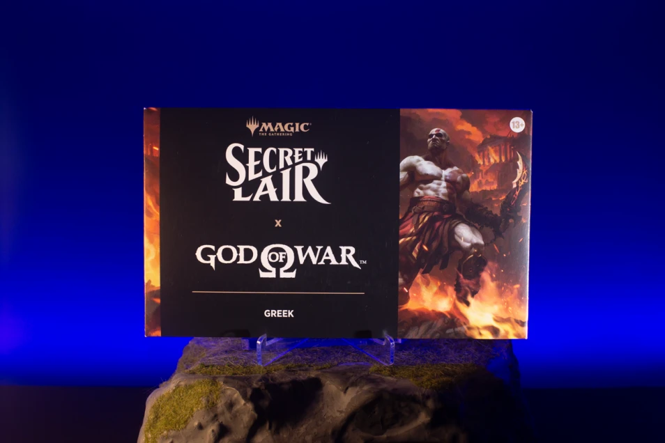 MTG Secret Lair x God of War Greek Saga Non-Foil English Sealed Kratos