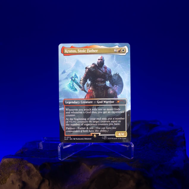 MTG Secret Lair x God of War Norse Saga Non-Foil English Sealed Kratos