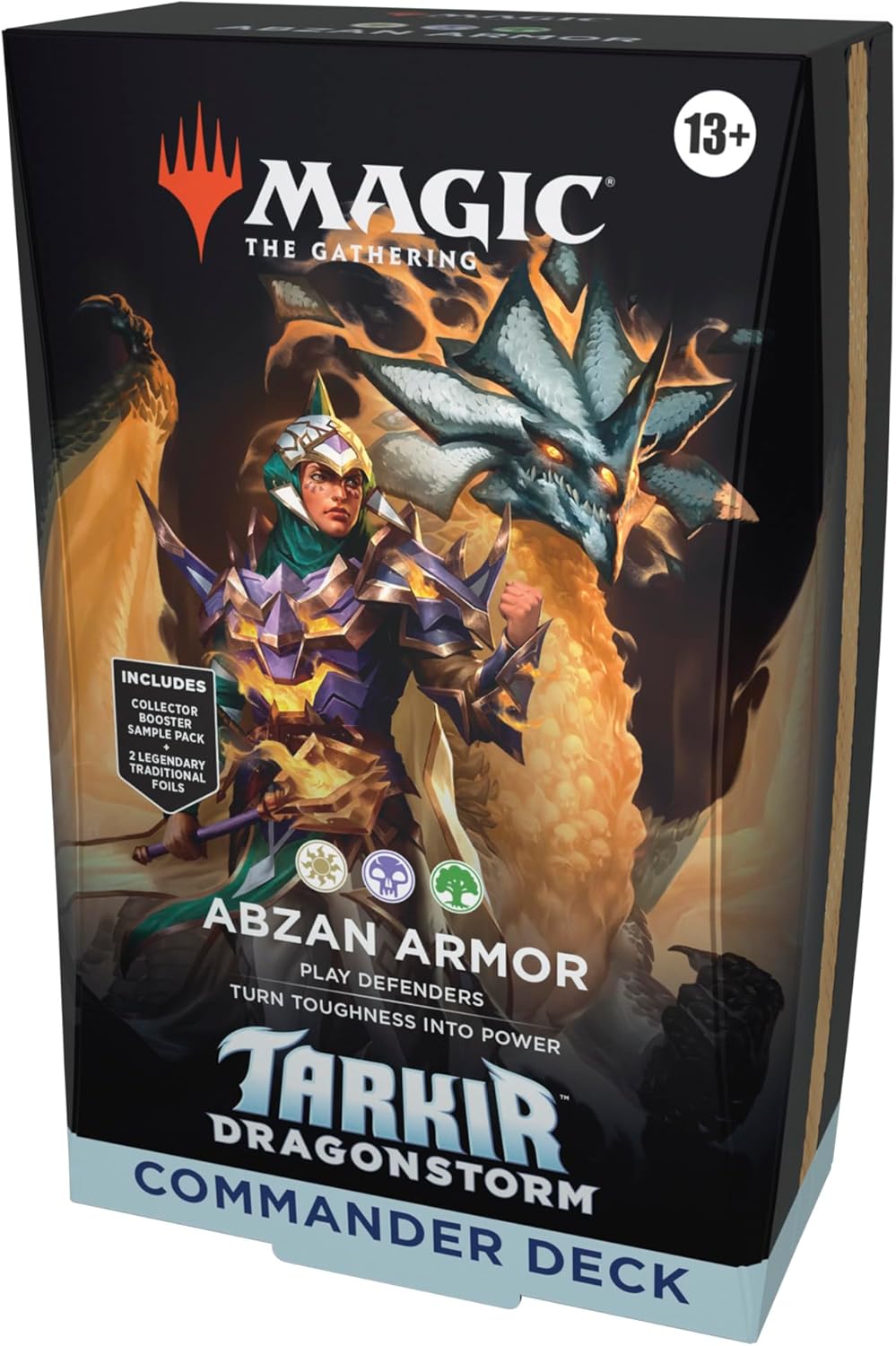MTG Tarkir Dragonstorm Abzan Armor Commander Deck 100 Cards English Sealed
