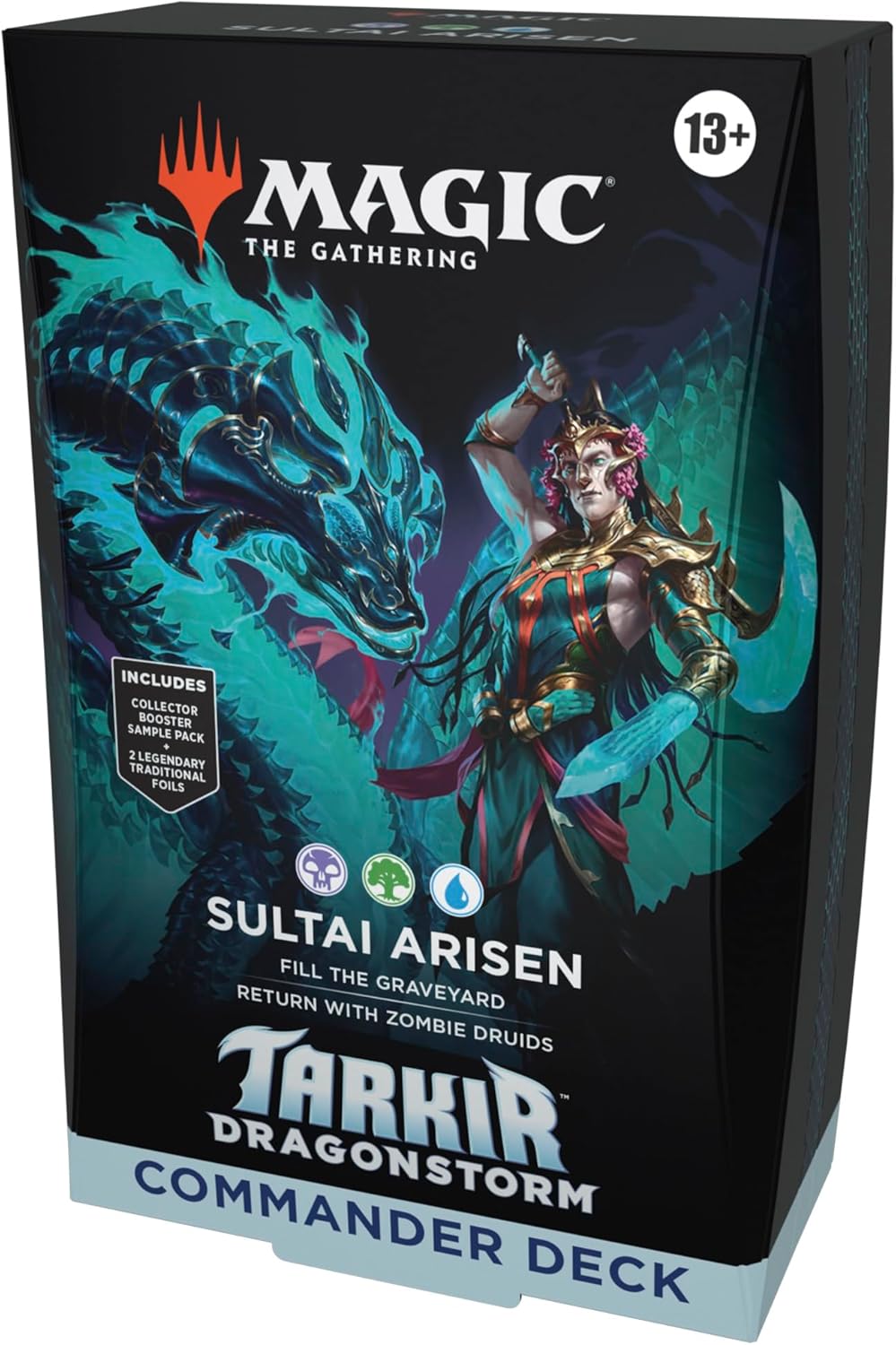 MTG Tarkir Dragonstorm Sultai Arisen Commander Deck 100 Cards English Sealed