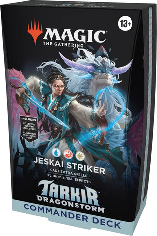 Magic The Gathering Dragonstorm Commander Deck - Jeskai Striker - Magic Draw