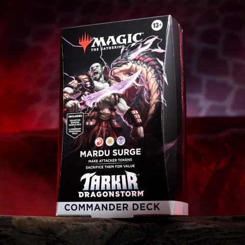 Magic The Gathering Dragonstorm Commander Deck - Mardu Surge - Magic Draw