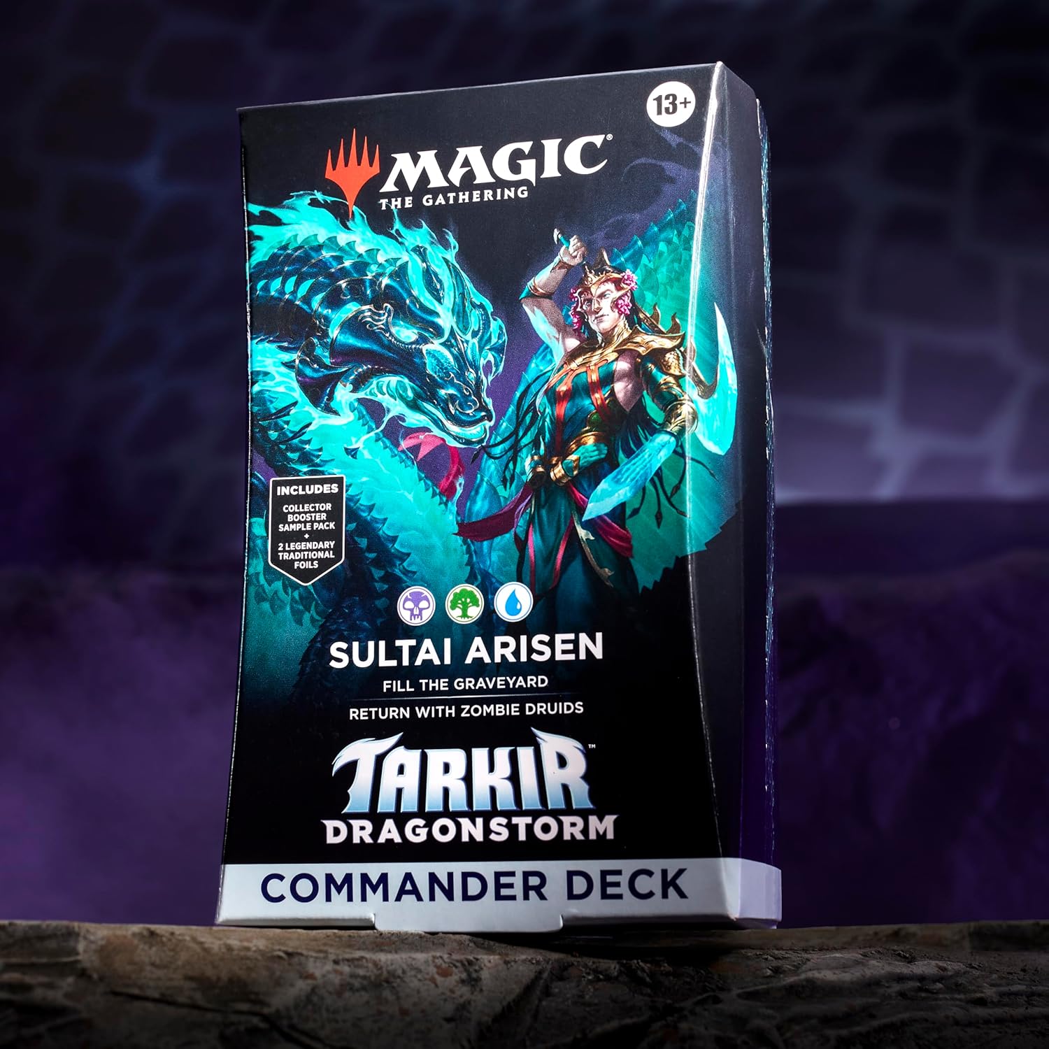 Magic The Gathering Dragonstorm Commander Deck - Sultai Arisen - Magic Draw