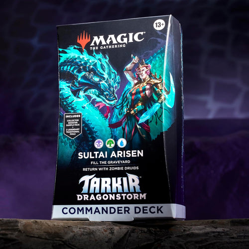 Magic: The Gathering: Tarkir: Dragonstorm Commander Komplet - Sultai Arisen