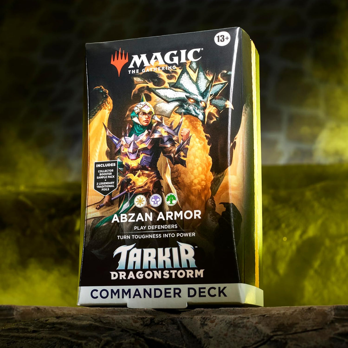 Magic The Gathering Dragonstorm Commander Deck - Abzan Armor - Magic Draw