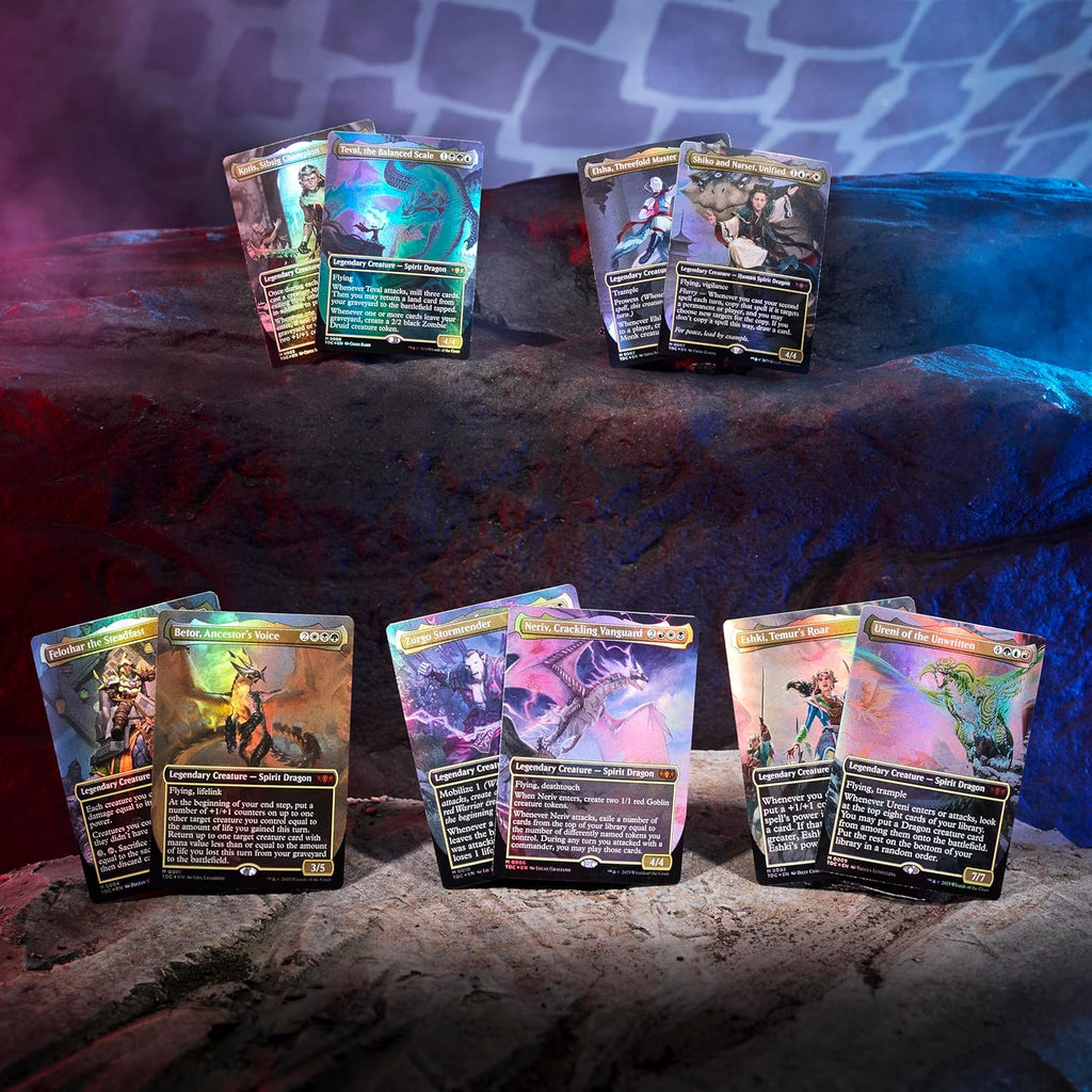 MTG Tarkir Dragonstorm Commander Deck Set All 5 Decks English Sealed