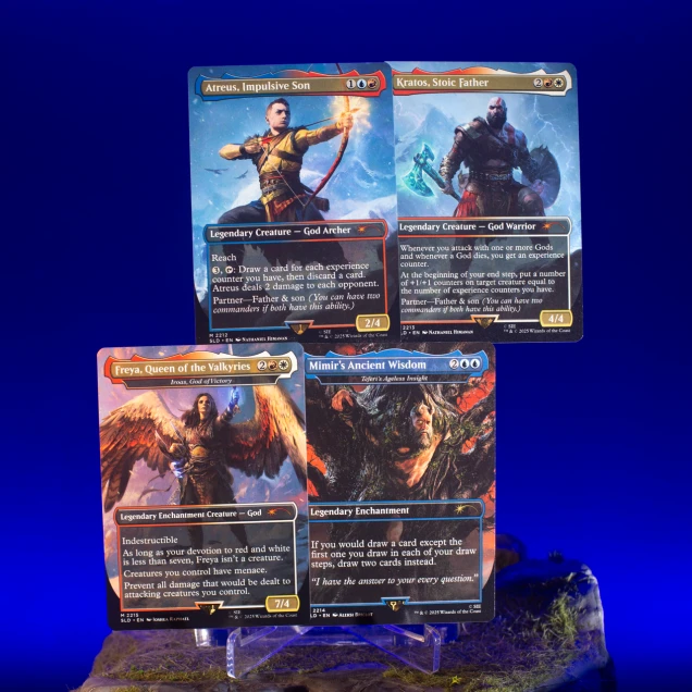 MTG Secret Lair x God of War Norse Saga Non-Foil English Sealed Kratos