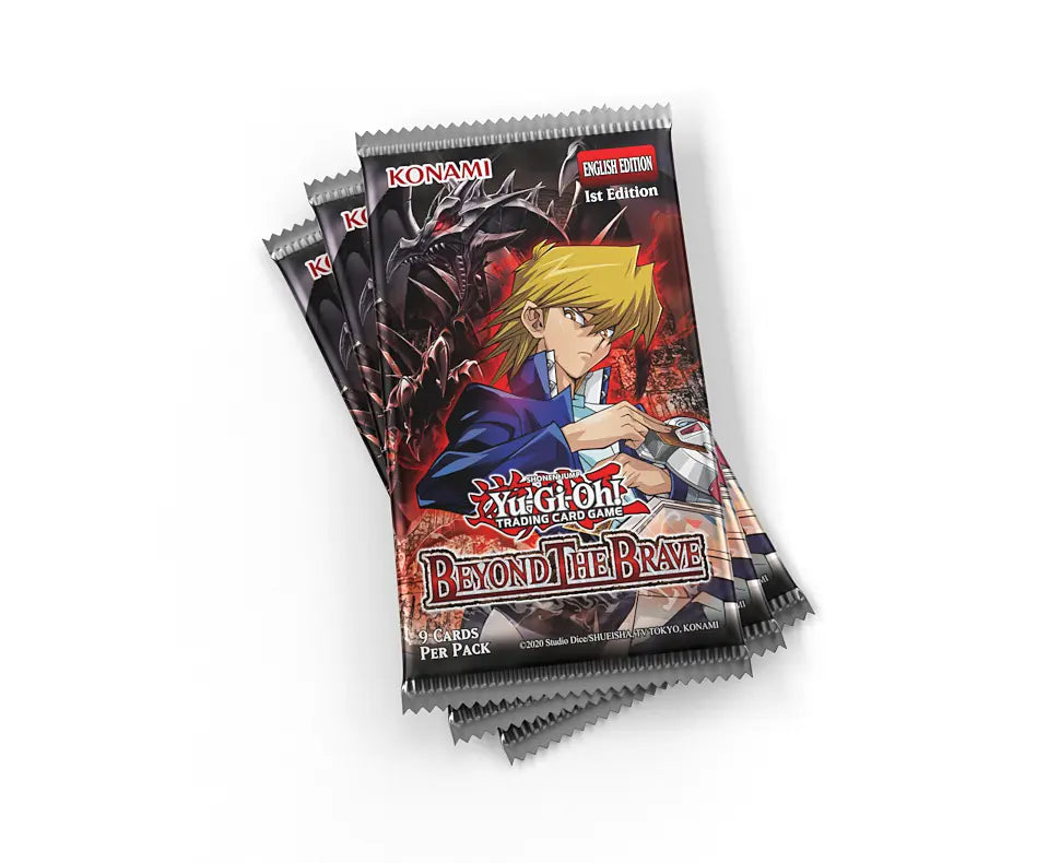 Yu-Gi-Oh! Beyond the Brave booster packs – Joey Wheeler cover