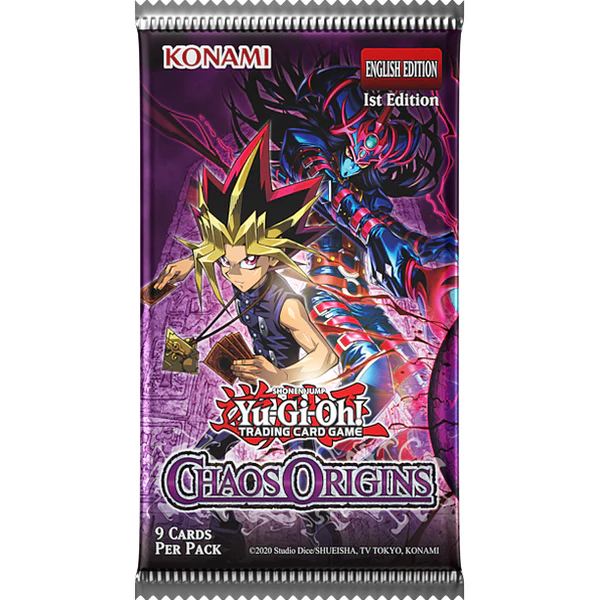 Yu-Gi-Oh! Chaos Origins Booster Display Box — 24 packs sealed
