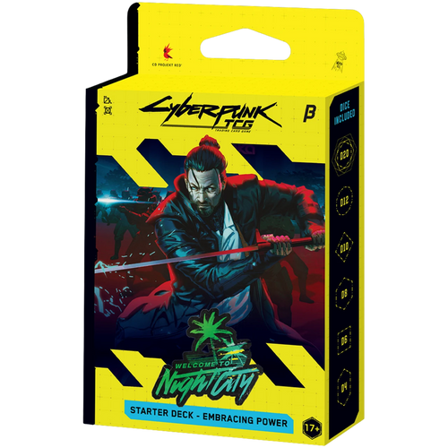 Cyberpunk TCG: Welcome to Night City Starter Deck – Embracing Power - Magic Draw