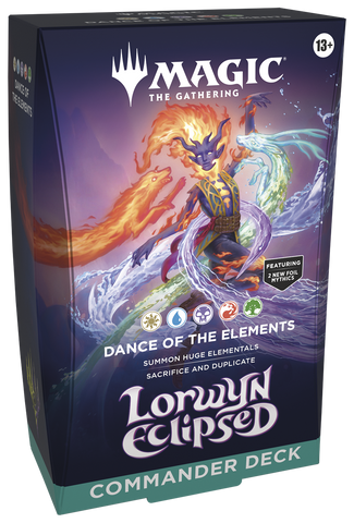 MTG: Lorwyn Eclipsed Commander Deck – Dance of the Elements | English - Magic Draw