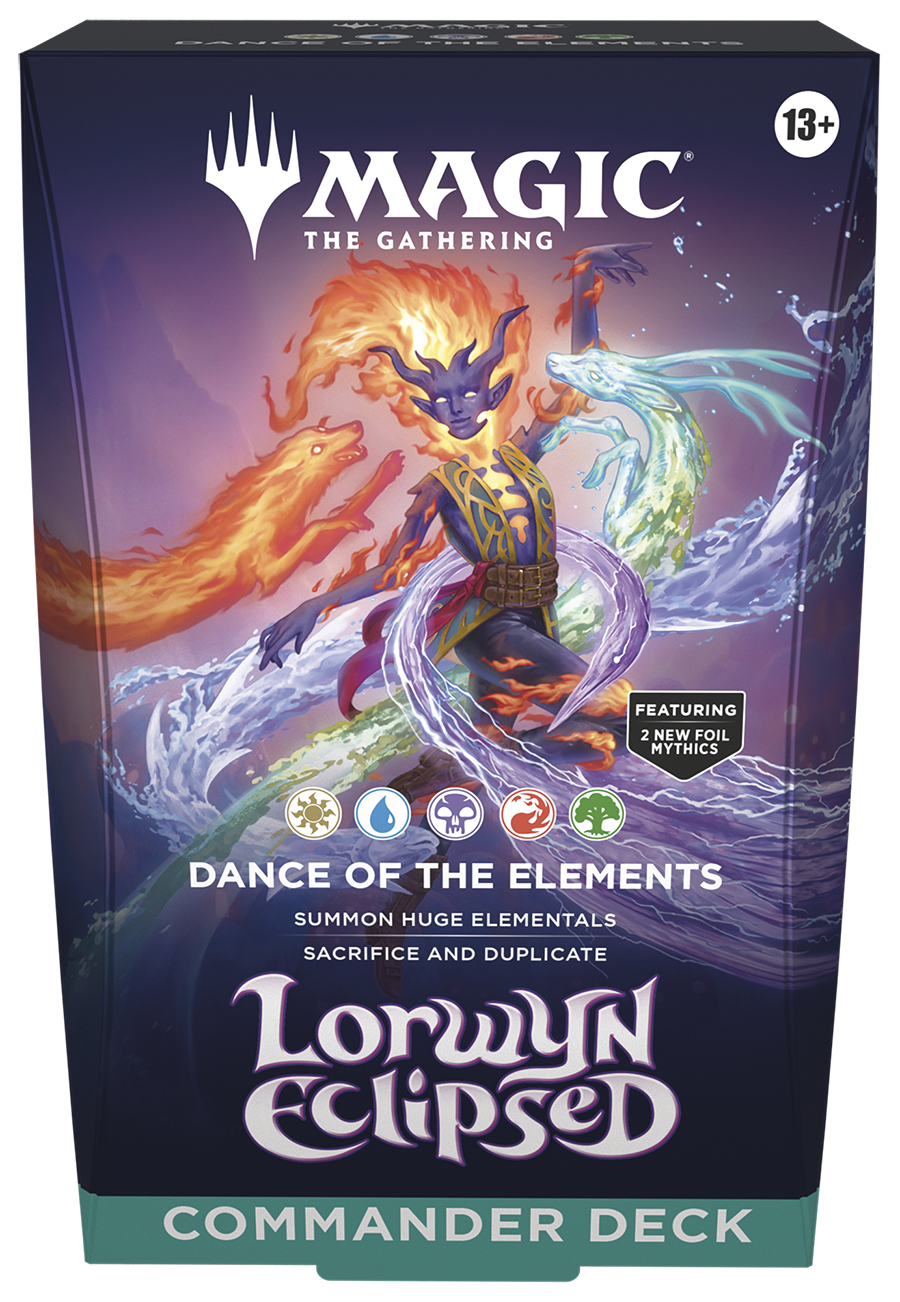 MTG: Lorwyn Eclipsed Commander Deck – Dance of the Elements | English - Magic Draw