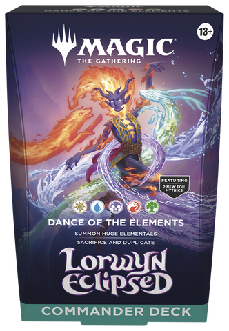 MTG: Lorwyn Eclipsed Commander Deck – Dance of the Elements | English - Magic Draw