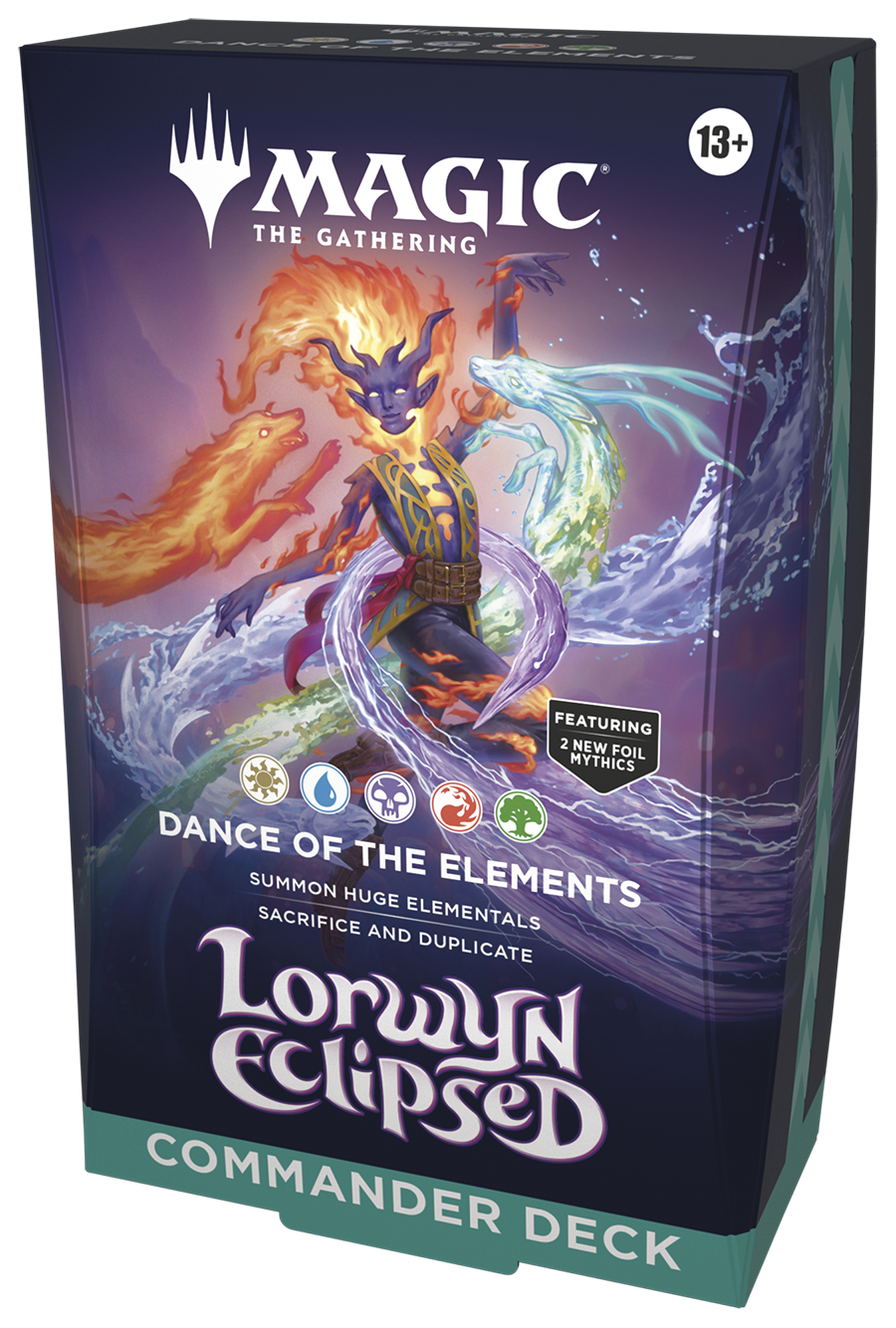 MTG: Lorwyn Eclipsed Commander Deck – Dance of the Elements | English - Magic Draw