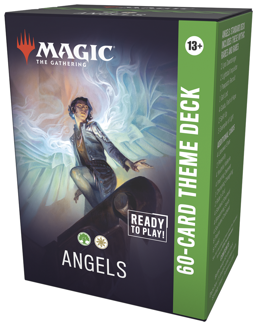 MTG: Lorwyn Eclipsed Angels Theme Deck – 60 Cards | English | Sealed - Magic Draw