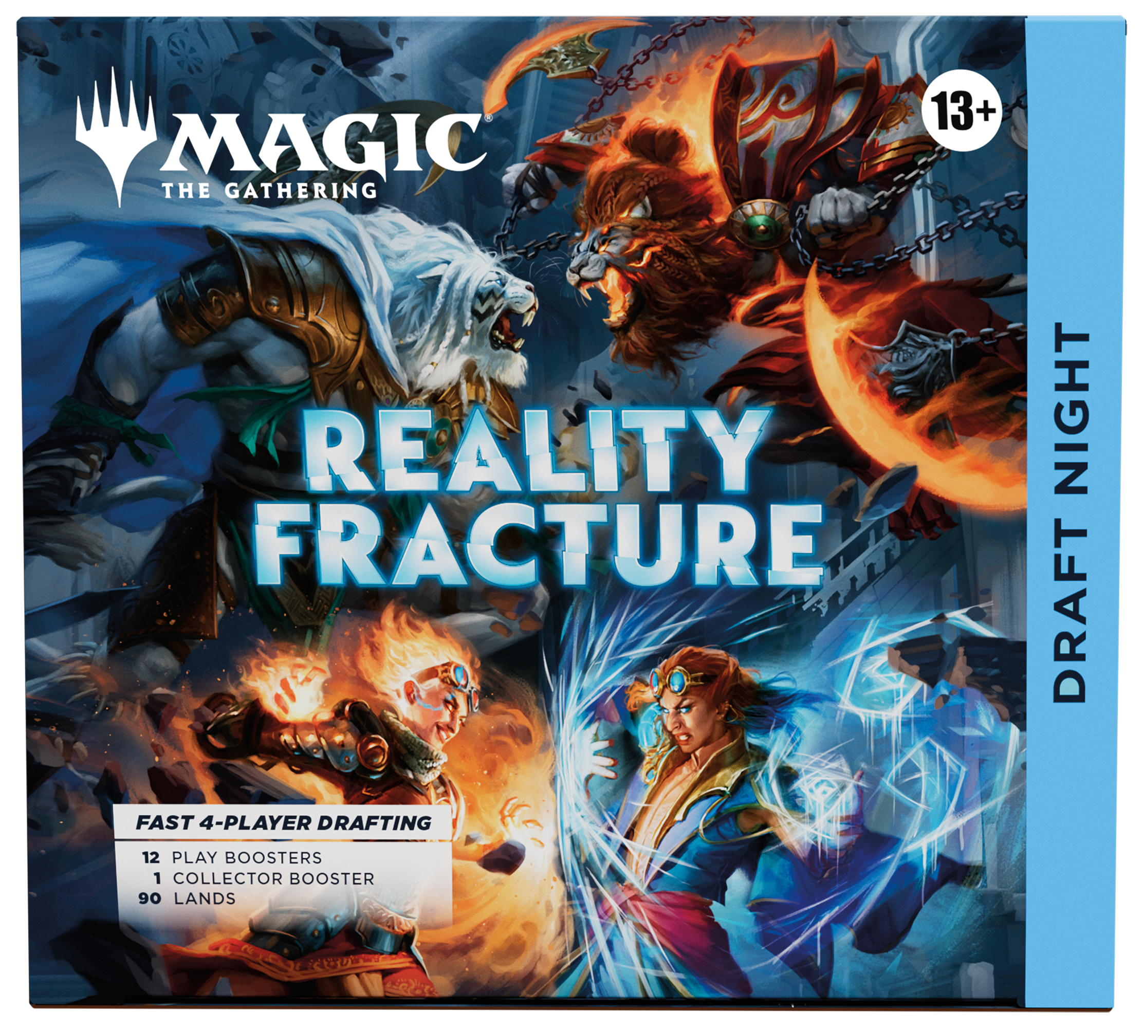 MTG: Reality Fracture Draft Night – 4-Player Pick 2 Draft Kit | English | Sealed - Magic Draw