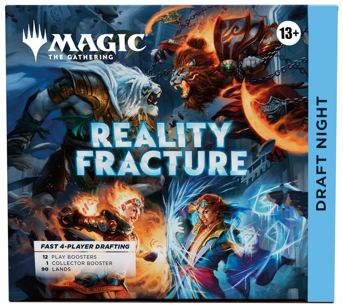 MTG: Reality Fracture Draft Night – 4-Player Pick 2 Draft Kit | English | Sealed - Magic Draw