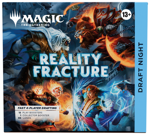 MTG: Reality Fracture Draft Night – 4-Player Pick 2 Draft Kit | English | Sealed - Magic Draw