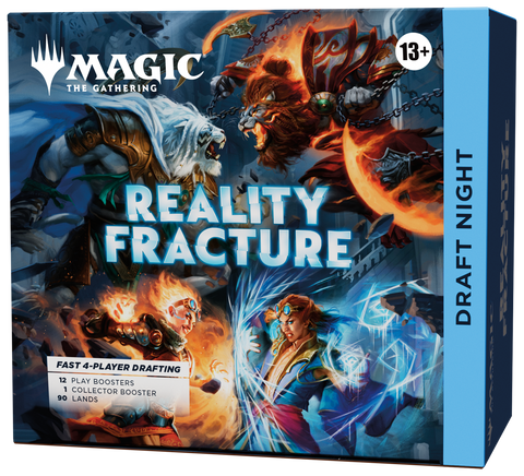 MTG: Reality Fracture Draft Night – 4-Player Pick 2 Draft Kit | English | Sealed - Magic Draw