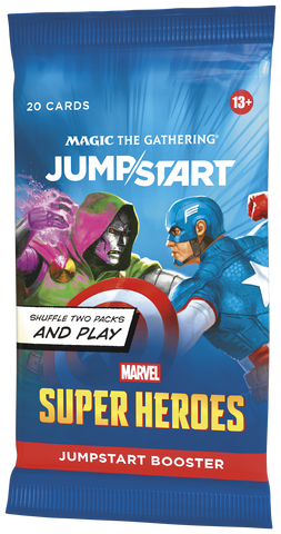 MTG Marvel Super Heroes Jumpstart Booster Display 24 Packs English Sealed