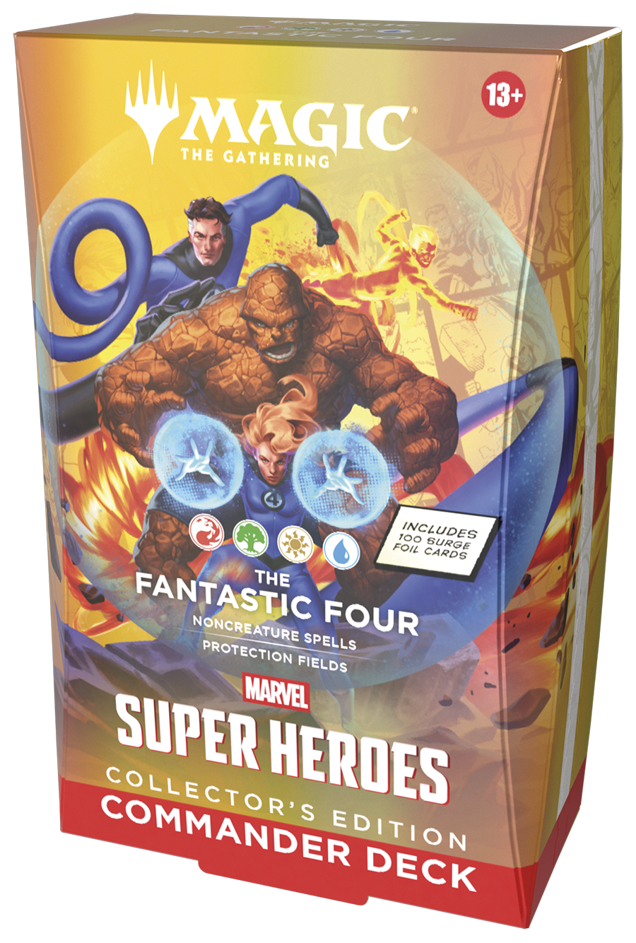 MTG Marvel Super Heroes Commander Decks Collectors Edition Set of 4 Sealed English