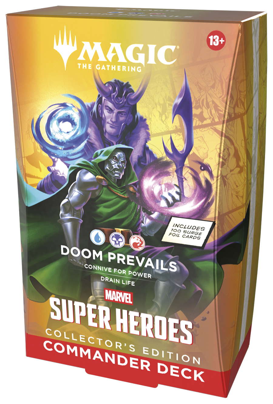 MTG Marvel Super Heroes Commander Decks CE Set of 4 | EU Paper Dealer MTG Marvel Super Heroes Commander Decks CE Set of 4 | EU Paper Dealer
