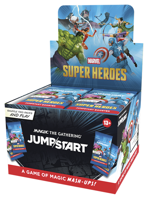 MTG: Marvel Super Heroes Jumpstart Booster Display – 24 Packs | English