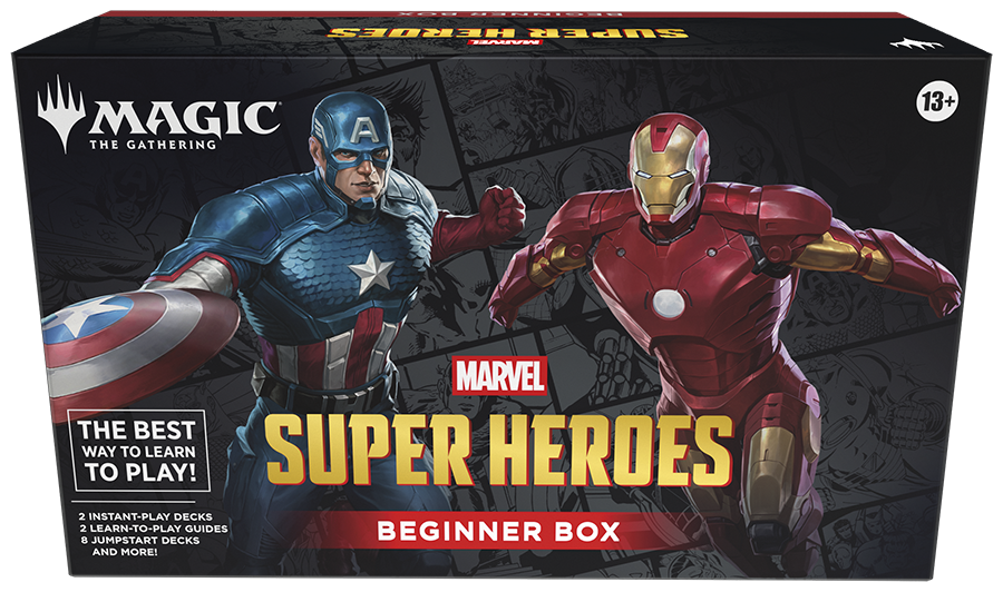 MTG Marvel Super Heroes Beginner Box Learn to Play Kit English Sealed
