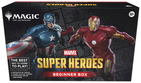 MTG Marvel Super Heroes Beginner Box Learn to Play Kit English Sealed