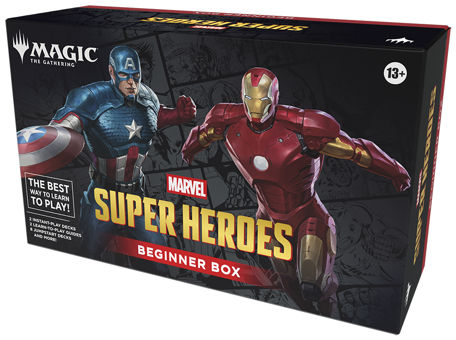 MTG Marvel Super Heroes Beginner Box Learn to Play Kit English Sealed