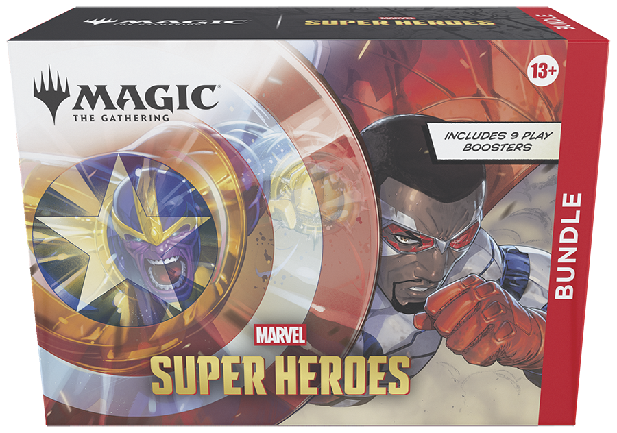 MTG Marvel Super Heroes Bundle 9 Play Boosters English Sealed