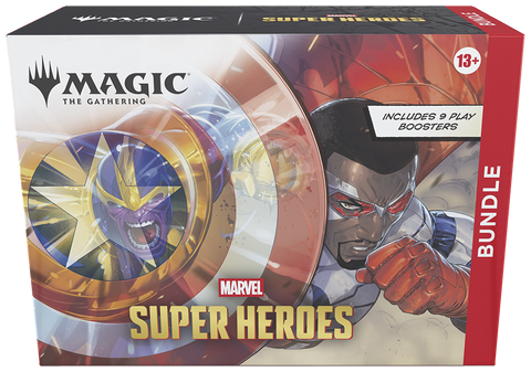 MTG Marvel Super Heroes Bundle 9 Play Boosters English Sealed