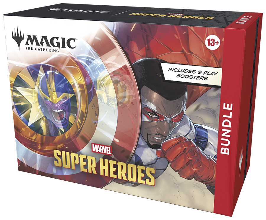 MTG Marvel Super Heroes Bundle 9 Play Boosters English Sealed