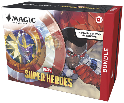 MTG Marvel Super Heroes Bundle 9 Play Boosters English Sealed