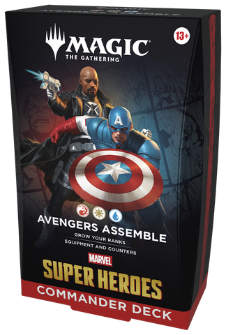 MTG Marvel Super Heroes Commander Deck English Sealed