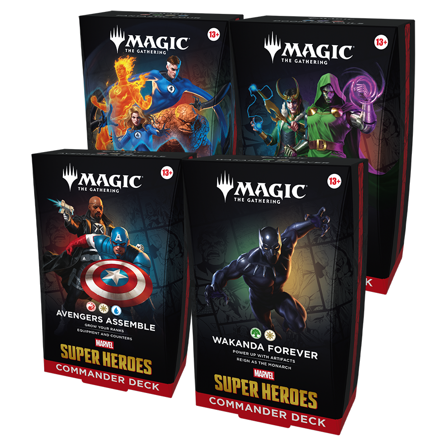 MTG Marvel Super Heroes Commander Deck English Sealed