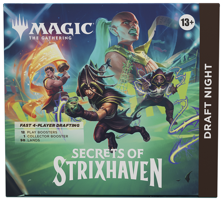 MTG Secrets of Strixhaven Draft Night 4 Player Kit English Sealed