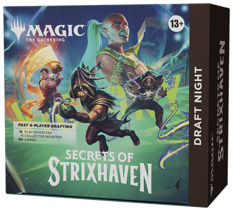 MTG Secrets of Strixhaven Draft Night 4 Player Kit English Sealed