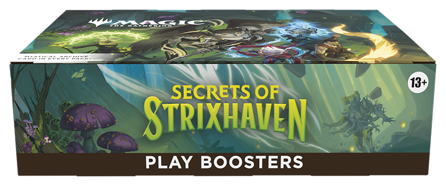 MTG Secrets of Strixhaven Play Booster Box 30 Packs English Sealed