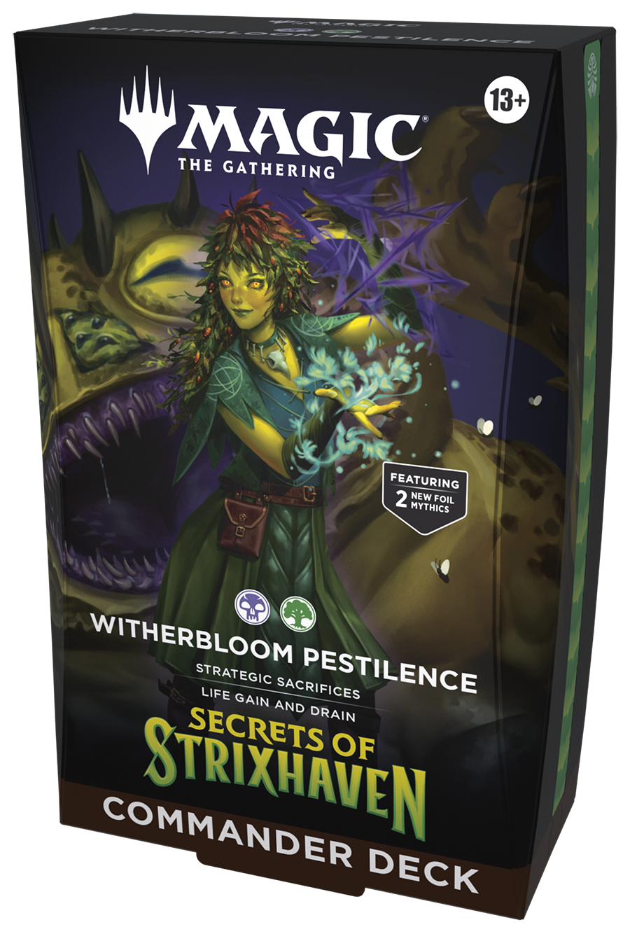 MTG Secrets of Strixhaven Commander Decks Set of 5 English Sealed