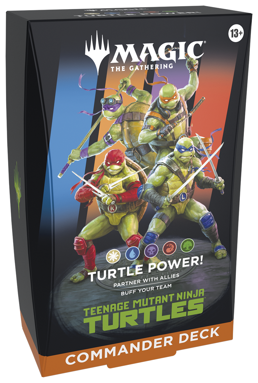 MTG: TMNT Commander Deck – 100 Cards | Ready to Play | English - Magic Draw