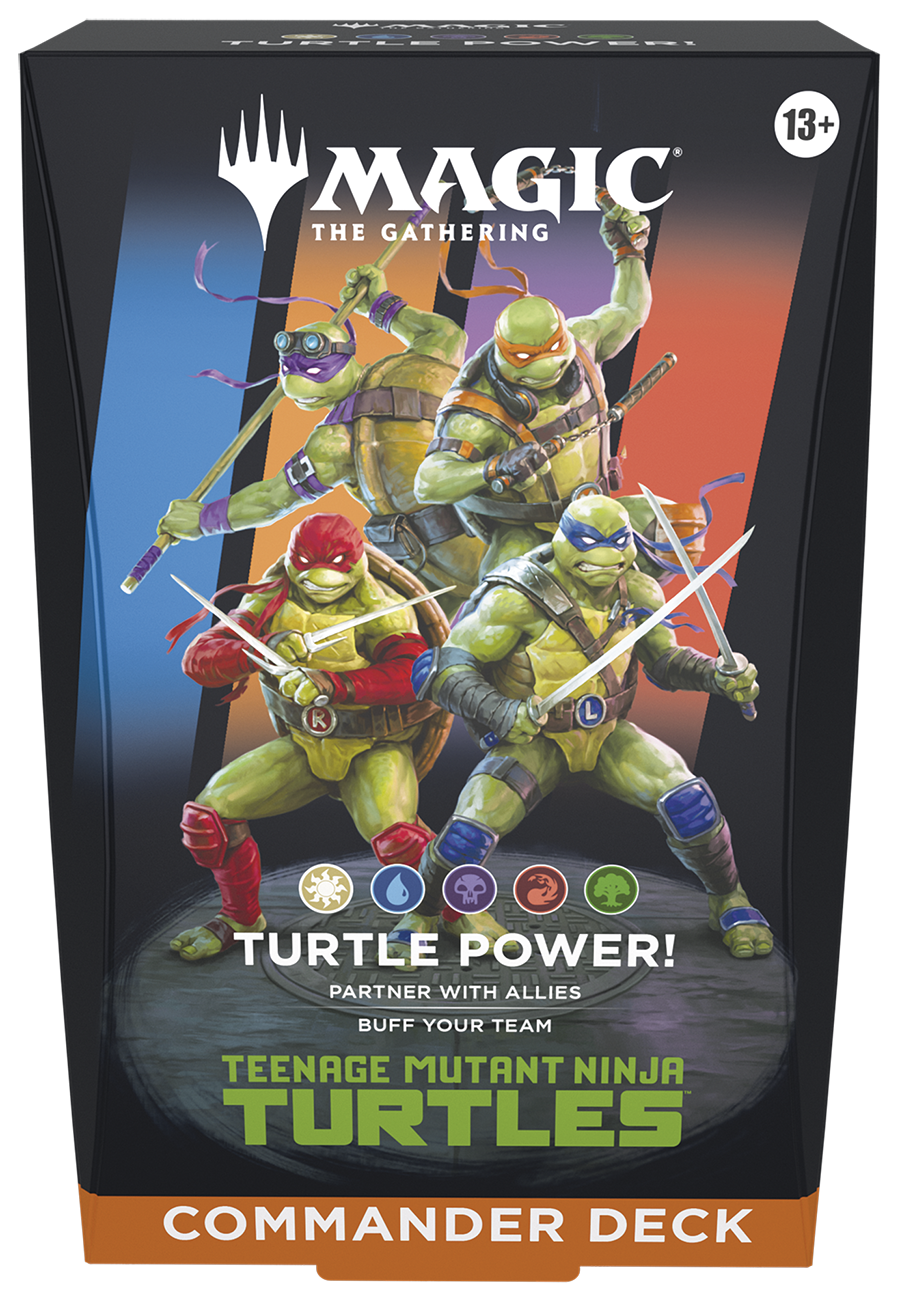 MTG: TMNT Commander Deck – 100 Cards | Ready to Play | English - Magic Draw