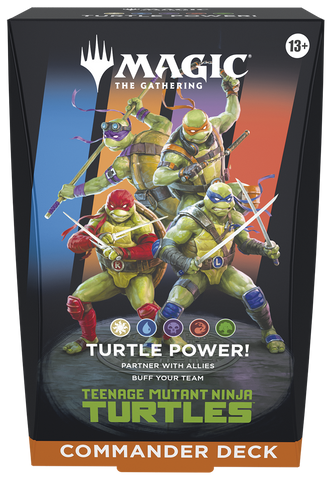 MTG: TMNT Commander Deck – 100 Cards | Ready to Play | English - Magic Draw