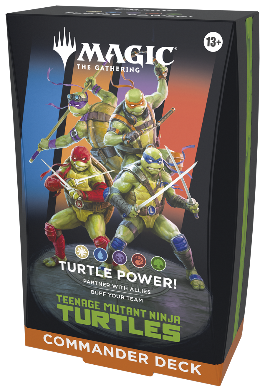 MTG: TMNT Commander Deck – 100 Cards | Ready to Play | English - Magic Draw