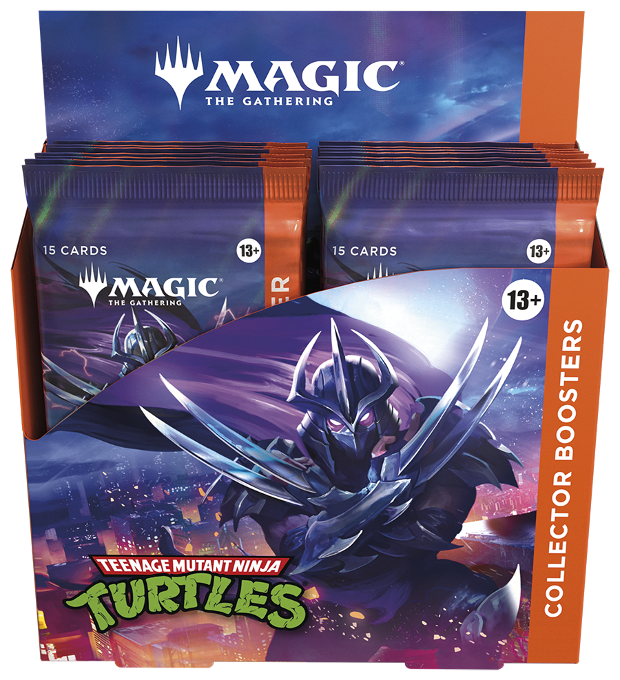 MTG Teenage Mutant Ninja Turtles Collector Booster Box 12 Packs English Sealed