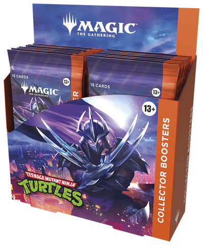 MTG Teenage Mutant Ninja Turtles Collector Booster Box 12 Packs English Sealed